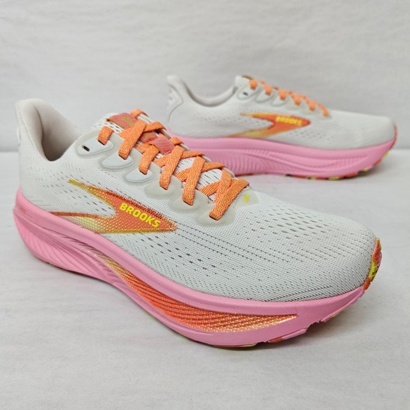 Brooks Shoes - Brooks Ghost 17 Running Shoes 1204311B236 Coconut Candy Limeade Women's Size 7